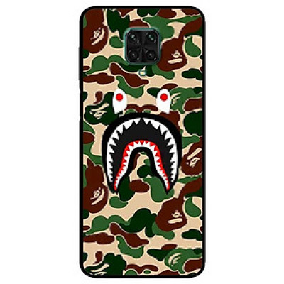 Ốp lưng dành cho Xiaomi Redmi 9s - 9 Pro - 9 Promax mẫu Bape Camo Xanh Lá