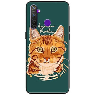 Ốp lưng dành cho Realme 6i mẫu Mèo Vàng Xanh