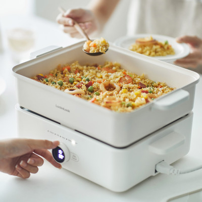 Nồi lẩu đa năng Locknlock EJP154IVY (4.5 Lít - 1500W) - Hàng Chính Hãng