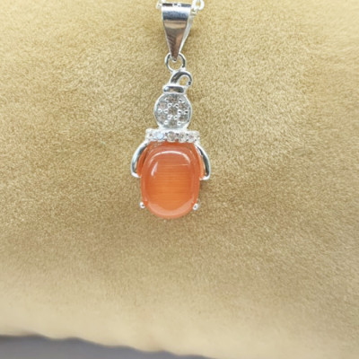 Dây chuyền bạc nữ trang sức bạc Ý S925 Bạc Xinh Huệ Ngân - Đom Đóm YYDZ121