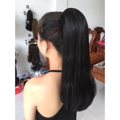 Tóc giả freeship 50k ngoặm cúp tóc giả cao cấp chịu nhiệt-hình thật
