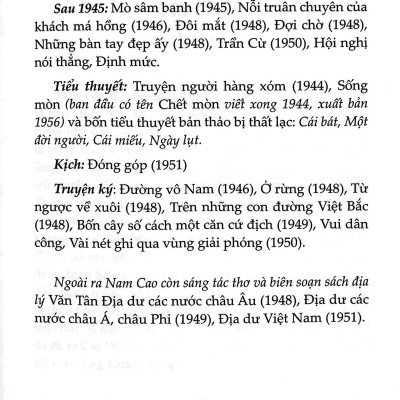 Truyện ngắn Nam Cao - Tủ sách văn học trong nhà trường - NXB Kim Đồng