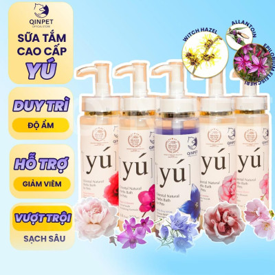 Sữa tắm Yú Cao cấp Phương Đông, chính hãƞg Dành Cho Chó Mèo, Chai Chiết 200ml