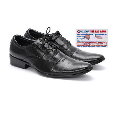 Giày tây nam Huy Hoàng cột dây màu đen, nâu HC7103-08