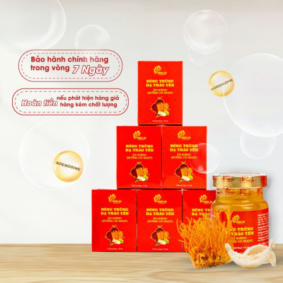 Đông Trùng Hạ Thảo Yến Ăn Kiêng Thiên Ân - Lốc 6 Hũ