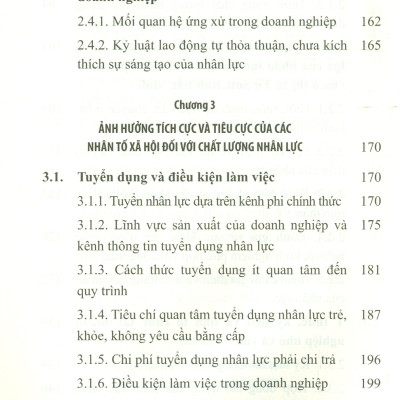 Nhân Tố Xã Hội Ảnh Hưởng Đến Chất Lượng Nhân Lực Và Hướng Giải Pháp Phát Triển Bền Vững Doanh Nghiệp Nhỏ Và Vừa Ở Việt Nam Hiện Nay