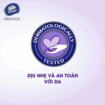 [MUA 1 THÙNG GVS PRESTIGE 4D TẶNG 1 LỐC GVS PRESTIGE 4D + ẤM TRÀ] Giấy vệ sinh cao cấp Vinda Prestige 4D 3 lớp (8 Cuộn)