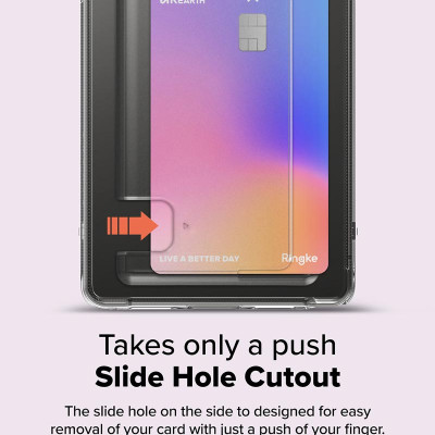 Ốp lưng dành cho Samsung Galaxy S25 Ultra RINGKE Fusion Card - Hàng Chính Hãng