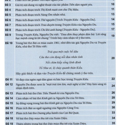 100 Bài Làm Văn Hay Lớp 11