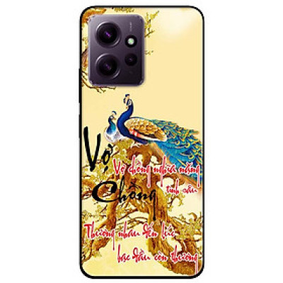 Ốp lưng dành cho Redmi Note 12 - Redmi Note 12 Pro - Redmi Note 12 Pro 5G - Vợ Chồng Nghĩa Nặng - Hàng Chính Hãng