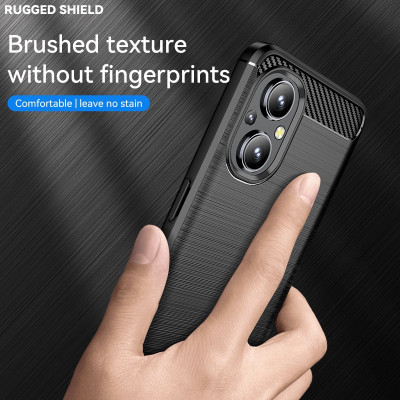 Ốp lưng chống sốc vân kim loại cho Oppo Reno 7Z 5G hiệu Likgus (bảo vệ toàn diện, chống va đập) - hàng nhập khẩu