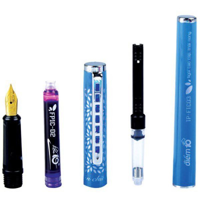 Bút máy Thiên Long Điểm 10 TP-FTC03 - Mực đen