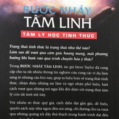 BƯỚC NHẢY TÂM LINH - TÂM LÝ HỌC TỈNH THỨC