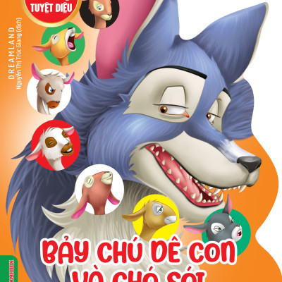 Combo Những Câu Chuyện Tuyệt Vời (4 Quyển): Chú Nai Bambi Thân Thiện + Bảy Chú Dê Con Và Chó Sói + Kiến Tốt Bụng Và Châu Chấu Lười Biến + Cuộc Phiêu Lưu Của Cậu Bé Rừng Xanh 