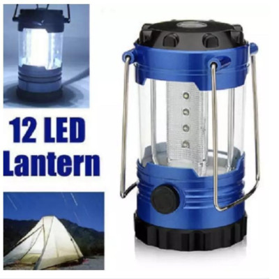 Đèn Led Măng Xông 12 Bóng Siêu Sáng Dùng 3 Pin AA