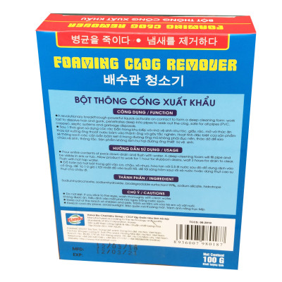 Combo 3 Hộp Bột thông cống Hando 100g Xuất khẩu