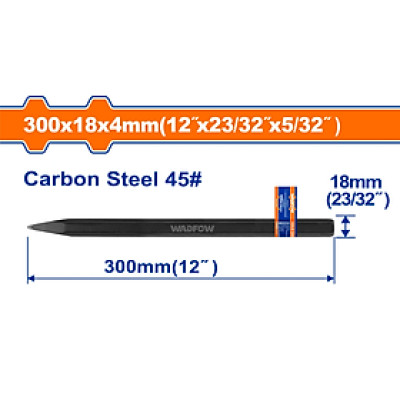 MŨI ĐỤC NHỌN NGUỘI 4X18X300MM WCC0302 WADFOW - HÀNG CHÍNH HÃNG
