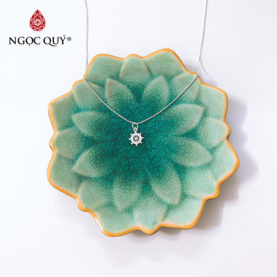  Dây chuyền bạc mặt bánh lái - Ngọc Quý Gemstones