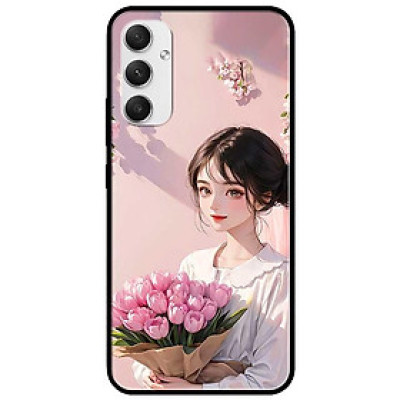 Ốp lưng cho Samsung M33 - Samsung A16 - A06 - Samsung A23 - A32 4G - A52 - Thiếu Nữ Áo Trắng - Hàng Chính Hãng