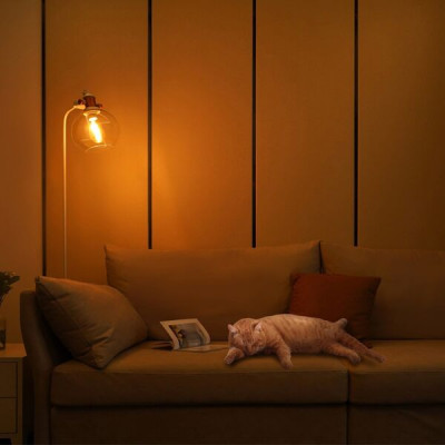 Bóng Đèn Led dây tóc Thông Minh Yeelight Filament Bulb ST64/ YLDP12YL, đui E27 - Hỗ trợ Homekit - Edison vintage