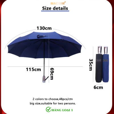 Ô Dù cao cấp Nhãn hiệu Macsim RST Mã Z304