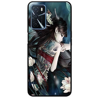 Ốp lưng dành cho Oppo A16 mẫu Girl Tatto