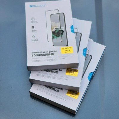 Kính cường lực Kuzoom Full màn hình cho Samsung Galaxy S25 Ultra , S25 Plus , S25 ,  S24, S24 Plus, S24 Ultra cảm ứng mượt - Hàng chính hãng