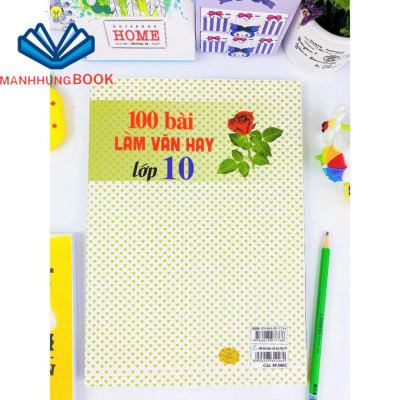 Sách - 100 Bài Làm Văn Hay Lớp 10.