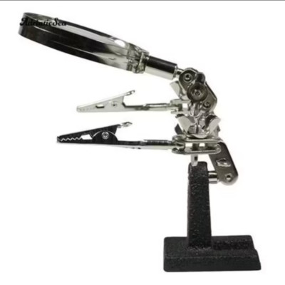 BỘ GIÁ KẸP HÀN LINH KIỆN ĐIỆN TỬ CÓ KÍNH LÚP THUẬN TIỆN KHI HÀN