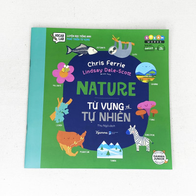 Bộ Sách STEAM Words (5 Quyển: Từ Vựng Về Động Vật + Từ Vựng Về Tự Nhiên + Từ Vựng Về Đại Dương + Từ Vựng Về Vũ Trụ + Từ vựng về Xây dựng)
