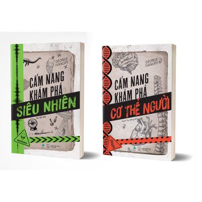 Combo Cẩm Nang Khám Phá: Cẩm Nang Khám Phá Cơ Thể Người + Cẩm Nang Khám Phá Siêu Nhiên