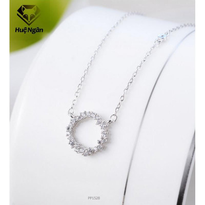 Dây chuyền bạc Ý 925 Huệ Ngân - Huyền thoại biển xanh PP1528
