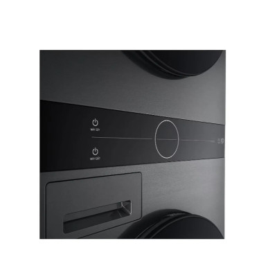 Máy giặt sấy LG WashTower Inverter giặt 14 kg - sấy 10 kg WT1410NHB - Hàng chính hãng - Chỉ giao Hà Nội