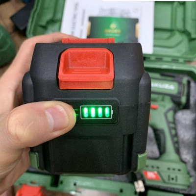 Máy Siết Bulong AKUZA B550 PRO2 21V - 2 Pin 15 Cell Không chổi than - Máy bắn ốc cao cấp - Bảo hành chính hãng