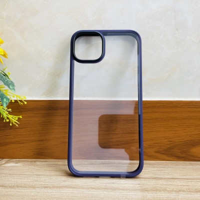 Ốp lưng dành cho iPhone 14 Plus Rock viền màu- Hàng chính hãng