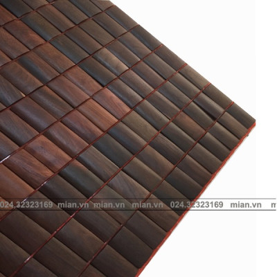 Chiếu Hạt Gỗ Trắc Miếng Cao Cấp - Kích Thước 1,8mx2m ( video , hình thật )