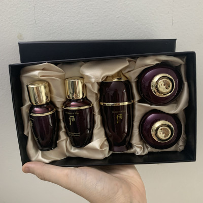 Bô dưỡng trẻ hóa da 10 năm tuổi The history of Whoo Hwanyu 5pcs set