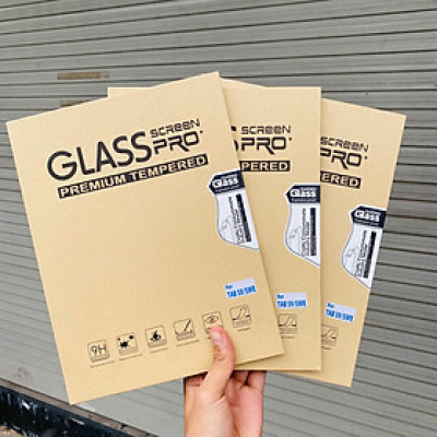 Kính cường lực  cho Samsung Galaxy Tab S10 FE, S10 FE Plus, S10 plus Và S10 Ultra Chính Hãng Glass Premium Vát Cạnh 9H – Chống trầy, chống va đập Dễ Dán -Hàng Chính hãng