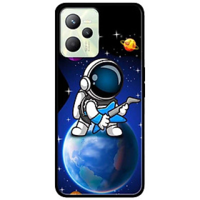 Ốp lưng dành cho Realme C35 - Realme Narzo 50A Prime mẫu Phi Hành Vệ Tinh Tím