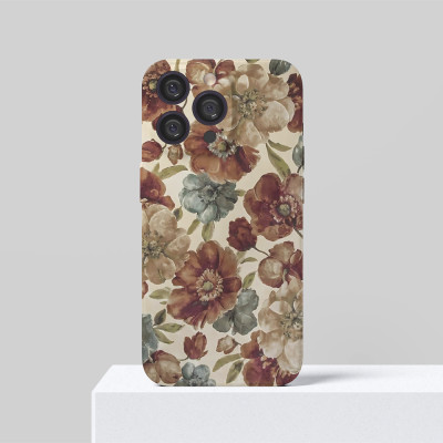 Ốp lưng chống sốc 2m hiệu HOTCASE 3D Wildflower cho iPhone 17 16 15 14 13 12 11 Pro Max 14 15 16 Plus - Hàng nhập khẩu