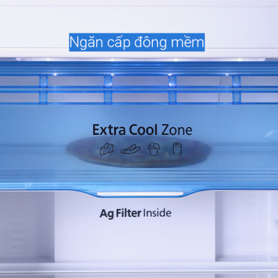 Tủ lạnh Panasonic Inverter 366 lít NR-TL381VGMV - Hàng chính hãng (Chỉ giao HCM)