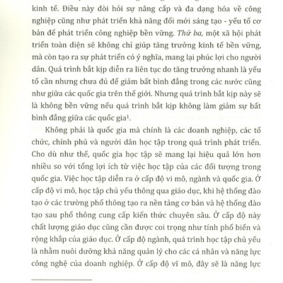 Quốc Gia Học Tập - Học Tập Công Nghệ, Chính Sách Công Nghiệp Và Bắt Kịp Thành Công (Bản in năm 2020)