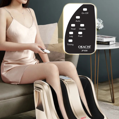 Máy massage bàn chân bắp chân OKACHI JP-830