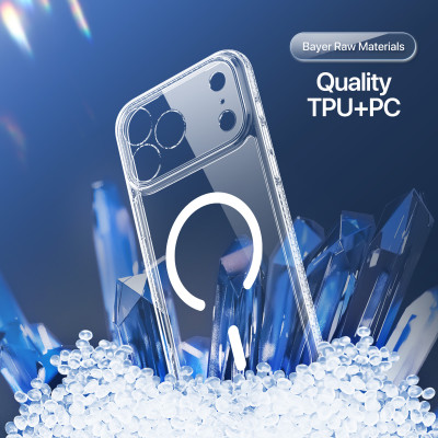 Ốp Lưng Sạc Từ Tính Chống Ố Vàng Dành Cho iPhone 17 Pro Max / 17 Pro / 17 Air / iPhone 17, DUX DUCIS Clin Mag Series_ Hàng chính hãng