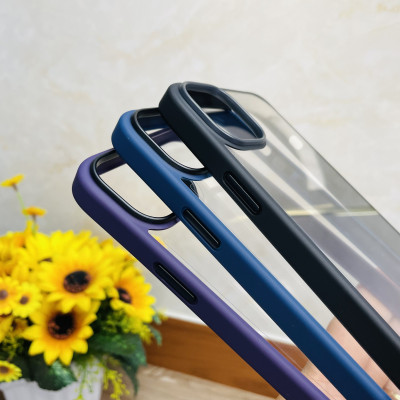 Ốp lưng dành cho iPhone 14 Plus Rock viền màu- Hàng chính hãng