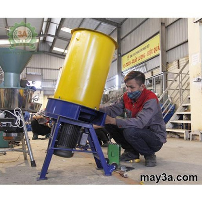 Máy băm rơm, xơ dừa, cỏ voi kiểu ống tròn 3A4Kw 380V M2 - Máy băm nghiền phụ phẩm đa năng