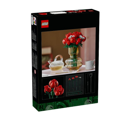 Đồ Chơi Lắp Ráp Bó Hoa Hồng Lego LEGO ADULTS 10328 (822 chi tiết)