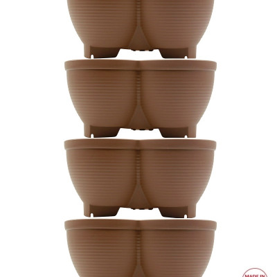 Bộ tháp trồng rau sạch tiện lợi 3 cánh Yamada 4 in 1 hàng Made in Japan 