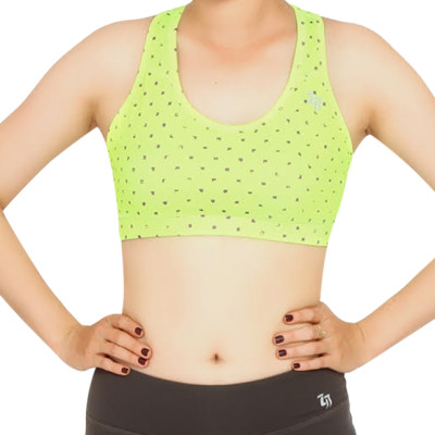 Áo Thể Thao Nữ Just Feel Free H6514  - Vàng Bơ