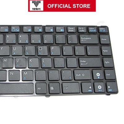 Bàn Phím Tương Thích Cho Laptop Asus N43 N43Sl N43Sn N43J - Hàng Nhập Khẩu New Seal TEEMO PC KEY825